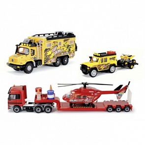 Набор транспорта - Пустыня, свободный ход, 1:43, 55 см. (Dickie, 3314553)